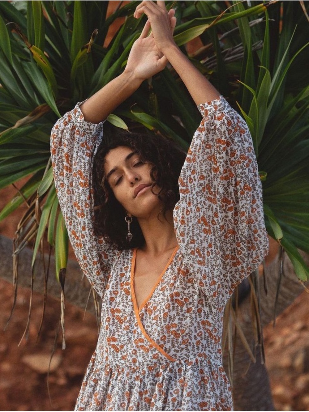 Daughters of India Floral Dress